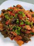 Fry Bhindi karailay