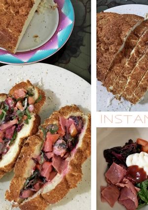 Foto resep Sandwich sayur sehat