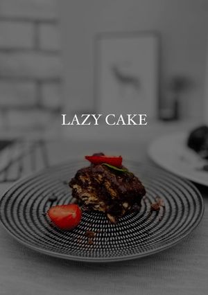 صورة لوصفة ليزي كيك الاوريو |LAZY CAKE