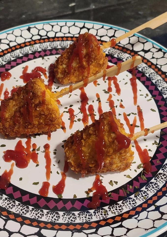 Una foto de Fritos de queso