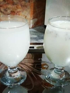 A picture of Badam Ka Sharbat🍸.