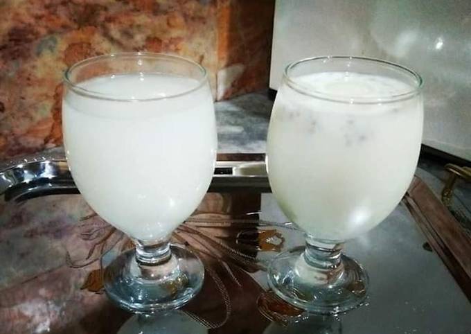 Recipe of Flavorful Badam Ka Sharbat🍸