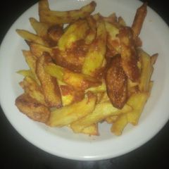 Fried Irish potato A picture of Fried Irish potato.