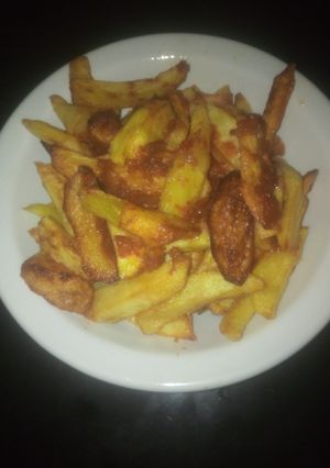 A picture of Fried Irish potato.