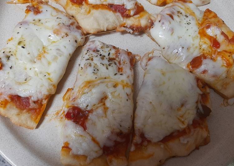 Pizza con muzarella a la uruguaya😉😋