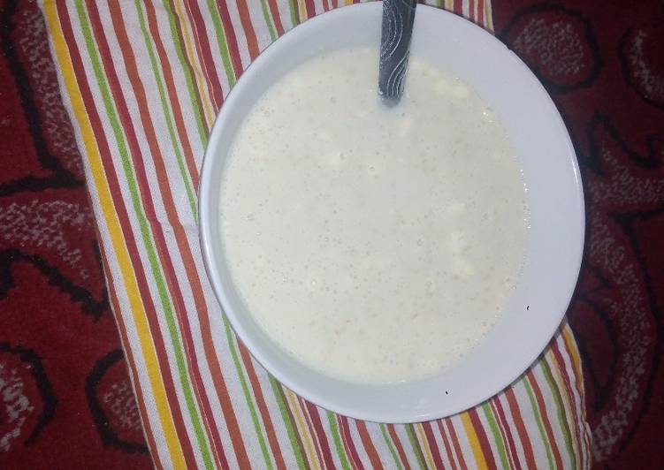Recipe of Favorite Fenugreek porridge (kunun hulba)
