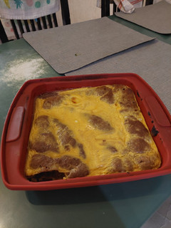 Una foto de Flan-cocho keto