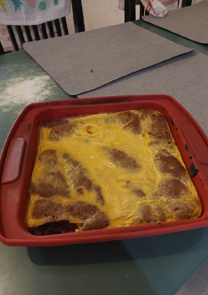 Una foto de Flan-cocho keto