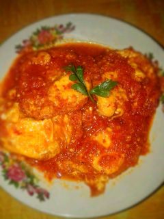 Foto resep Telur Ceplok Balado