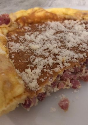 Foto principal de Tortilla francesa de jamón serrano y queso