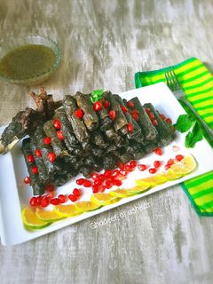 صورة لوصفة يبرق (ورق عنب بلحمة)