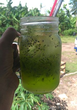 Foto resep Es timun selasih