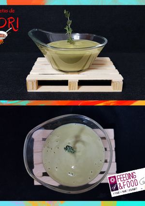 Una foto de Crema de Setas y Guisantes