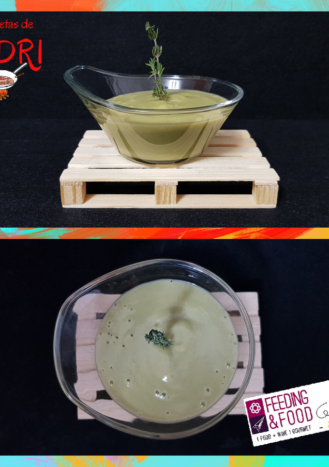Una foto de Crema de Setas y Guisantes