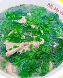 Canh thịt bò lá lốt