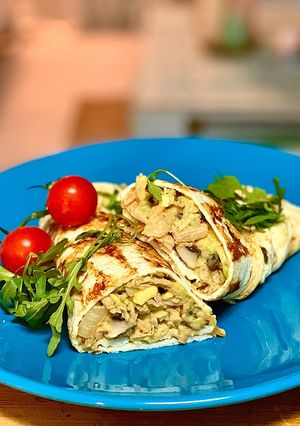 A picture of Healthy Chicken Burrito 🌯.