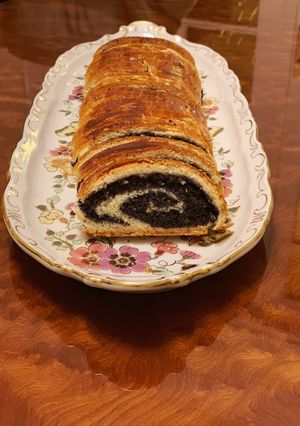 Mákos bejgli recept fotója