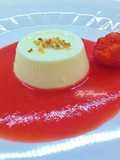 Panna Cotta with Strawberry Sauce