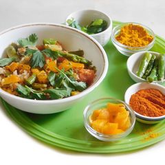 A picture of Nutritious pilaf- A Celebration of Colors.