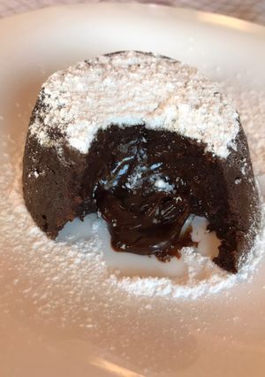 O poză a rețetei Lava Cake.