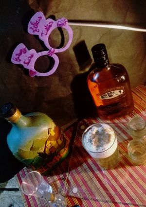 Una foto de Hora del brindis!!! Escocia dulce!!!