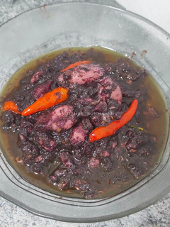 Foto resep Cumi masak hitam