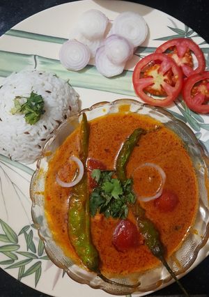 મિર્ચી સાલન (mirchi salan recipe in gujarati) રેસીપી મુખ્ય ફોટો