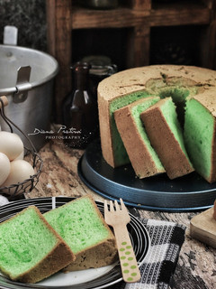 Foto resep Chiffon Pandan 7 telur