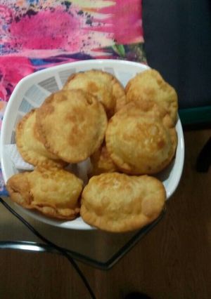 Una foto de Pastelitos de queso y papa