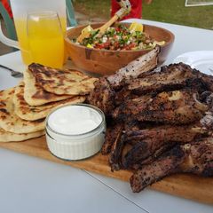 Bbq Lamb Ribs A picture of Bbq Lamb Ribs.