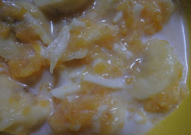 Resep Kolak Susu Pisang Ubi oleh Ani Dwi Agustina - Cookpad