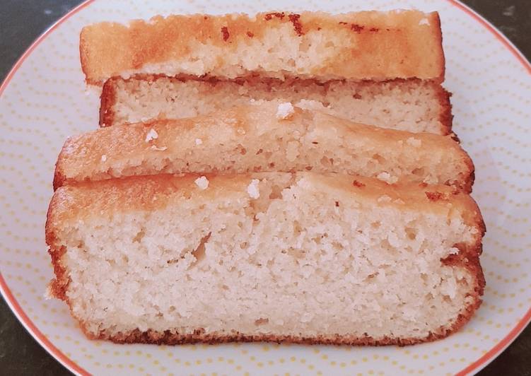 Vanilla sponge loaf