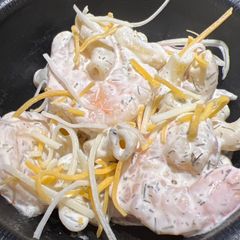 A picture of Shrimp 🍤 Pasta Salad.