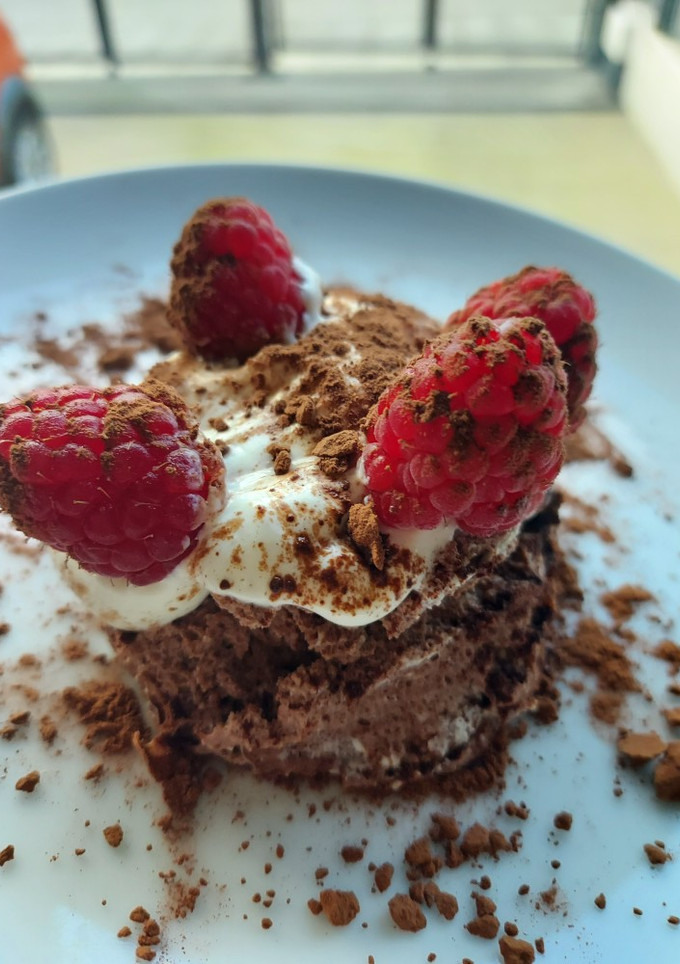 Una foto de Flan fit súper fácil y delicioso