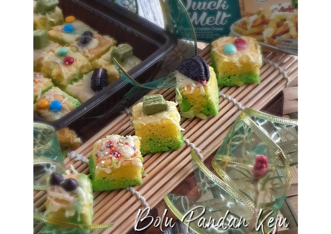 313. Bolu Sekat Pandan Keju