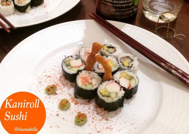 Kaniroll Sushi home made