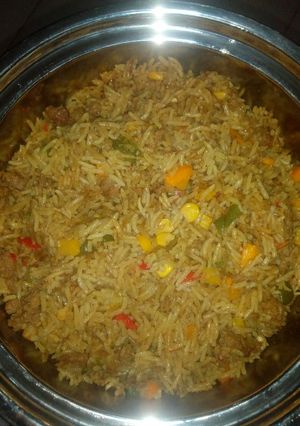 A picture of Brown rice.