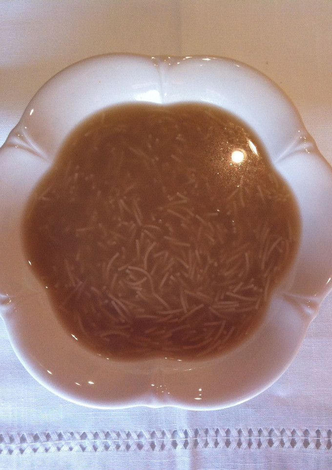 Una foto de Caldo de pescado