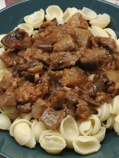 Laskagomba pörkölt recept fotója