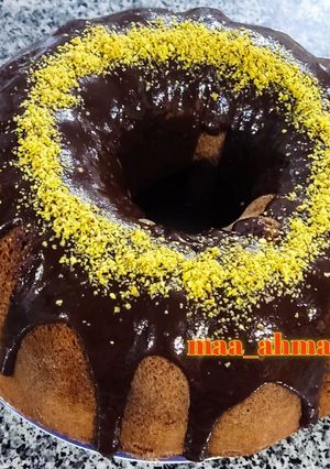 عکسی از دستور کیک شکلاتی پرتقالی