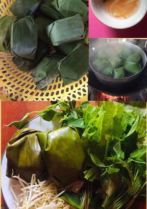 Hình của món Bánh Bột Gạo(Bánh giò).