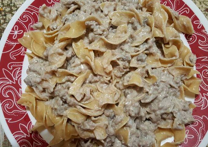 Beef Stroganoff