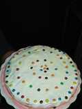 Torta de mburukuya con chantilly de crema de leche