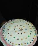 Torta de mburukuya con chantilly de crema de leche
