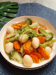 Foto resep Tumis Sayur Telur Puyuh