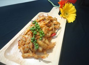 Hình của món Mì căn kho tiêu.