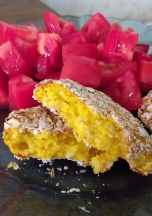 Una foto de 🧡 BOCADITOS DE CALABAZA 🧡