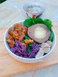 Mie Ayam Ubi Ungu