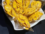 Crispy plantain chips