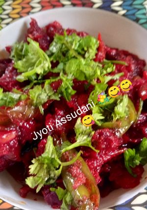 A picture of Beet Root Mix Veg Curry.